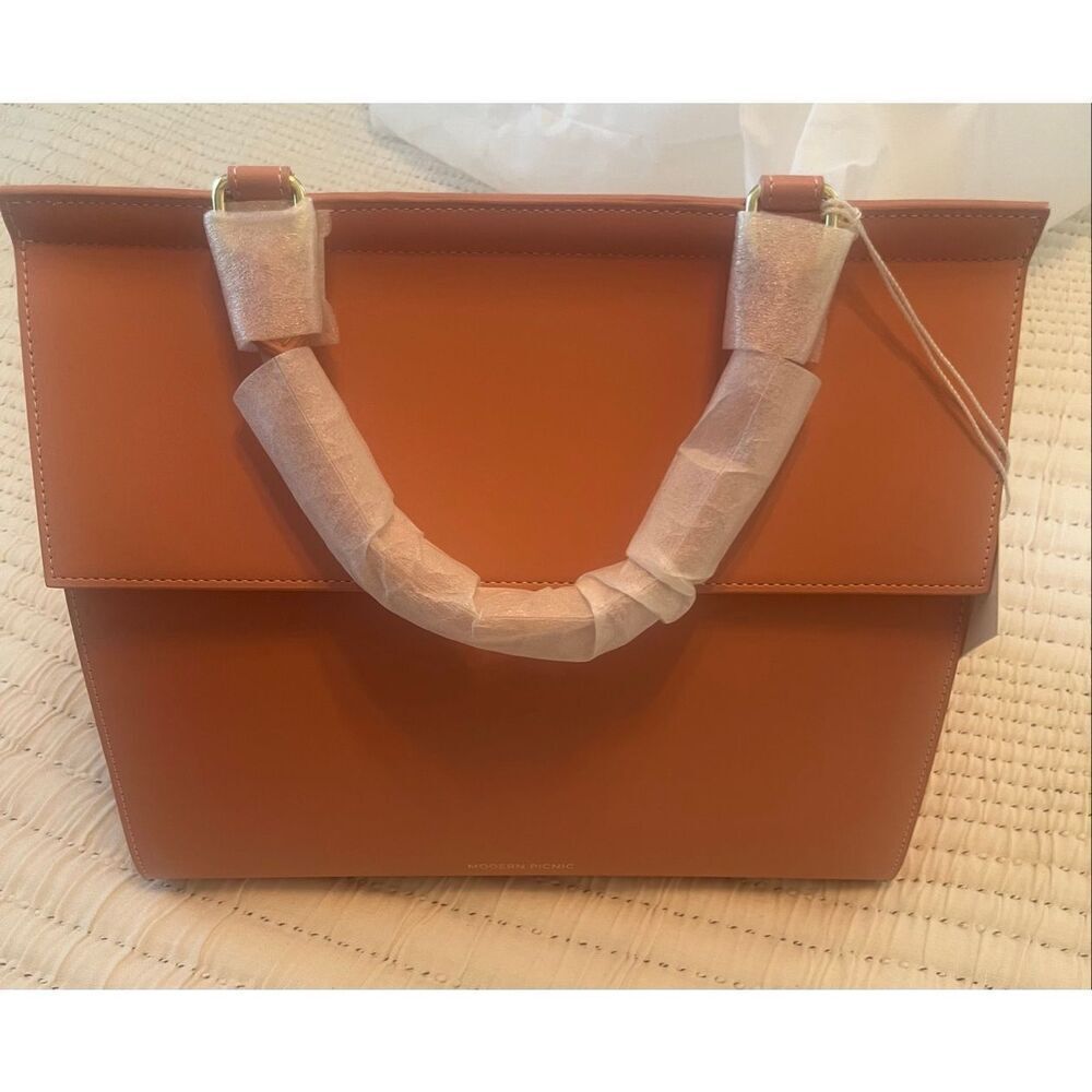 Modern Picnic The Large Luncher Vegan Leather Bag NEW NWT - Picture 6 of 11